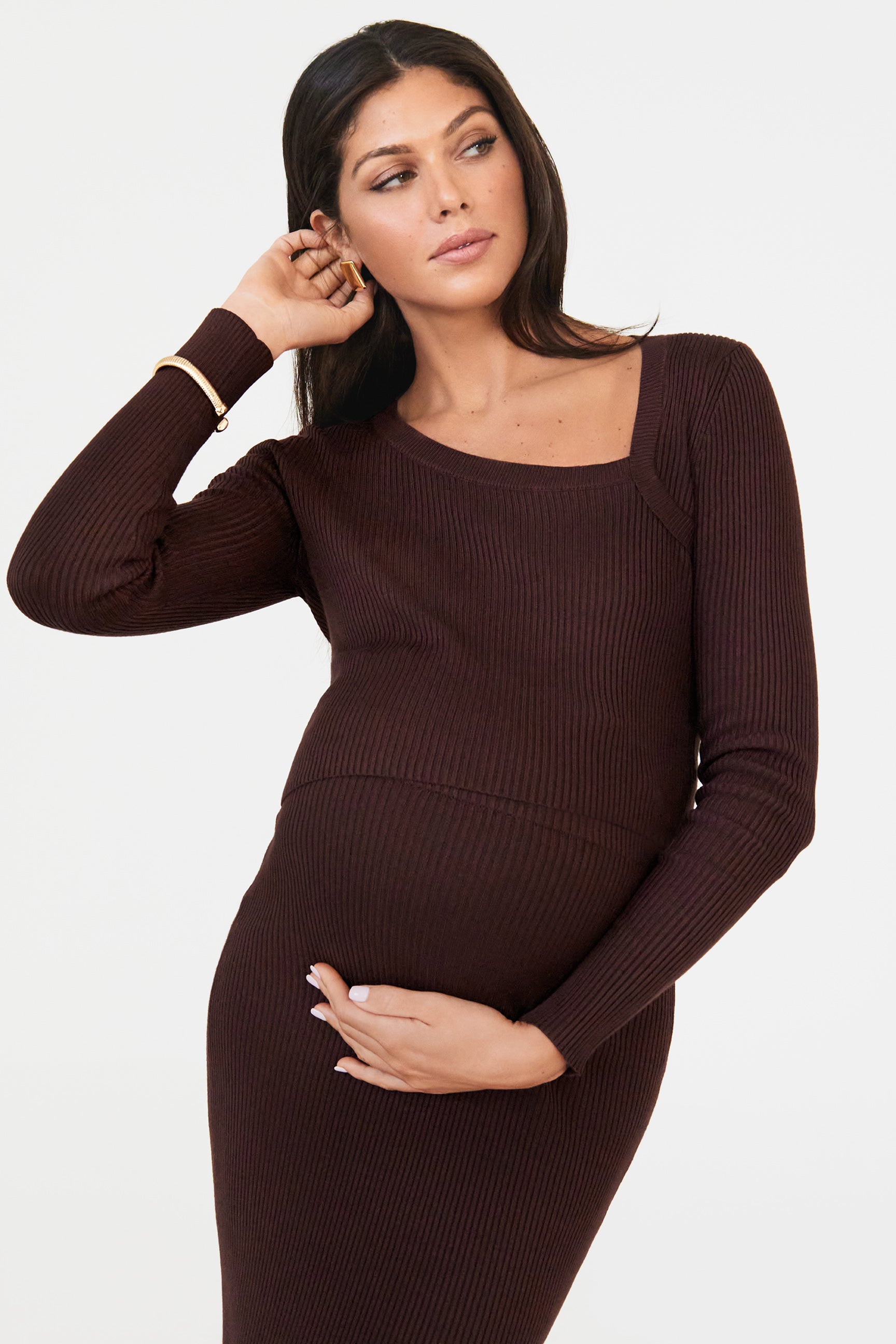 MATERNITY NURSING FRIENDLY TOP