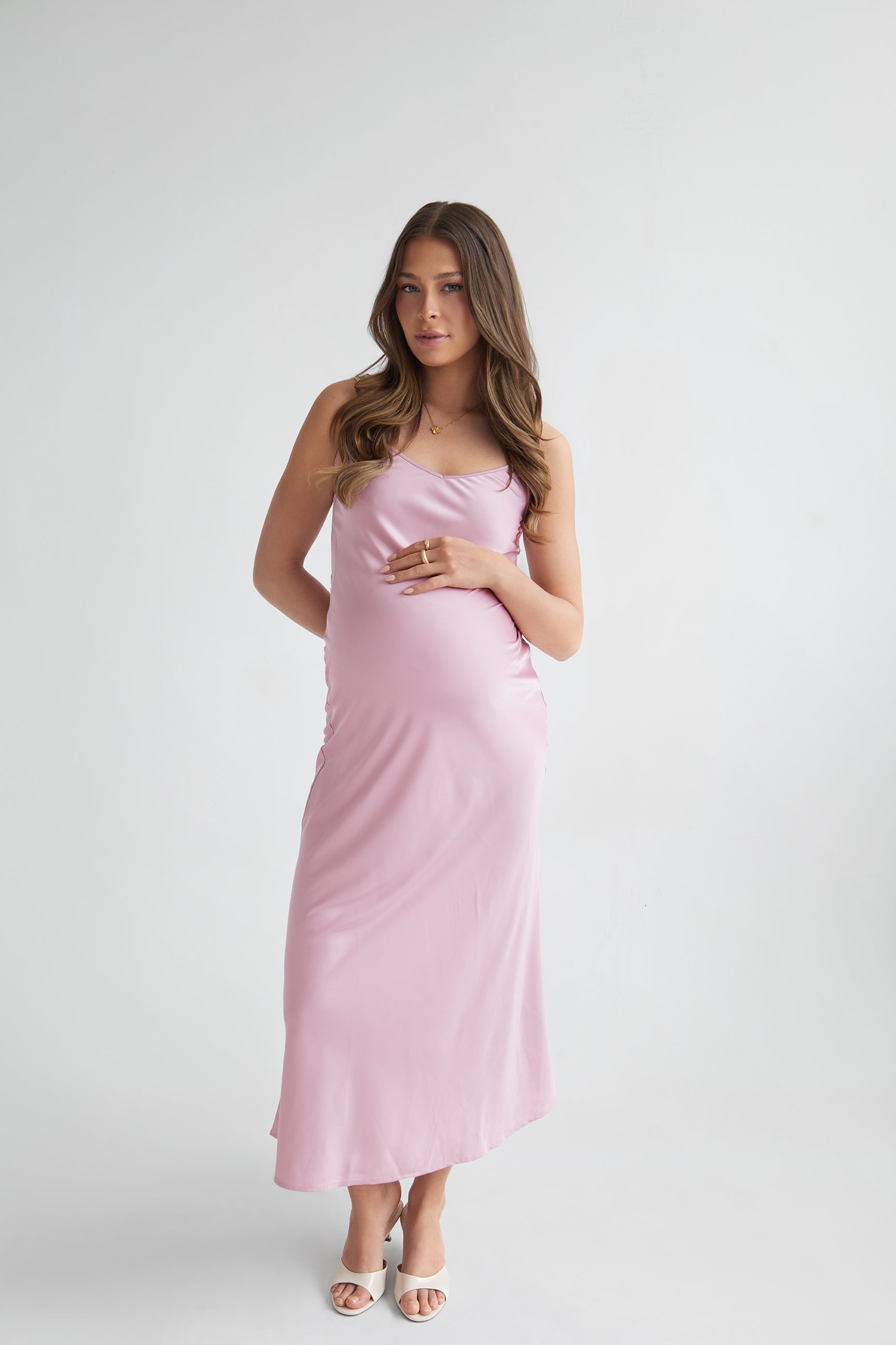 THE “EVERYTHING” SLIP DRESS / BLUSH
