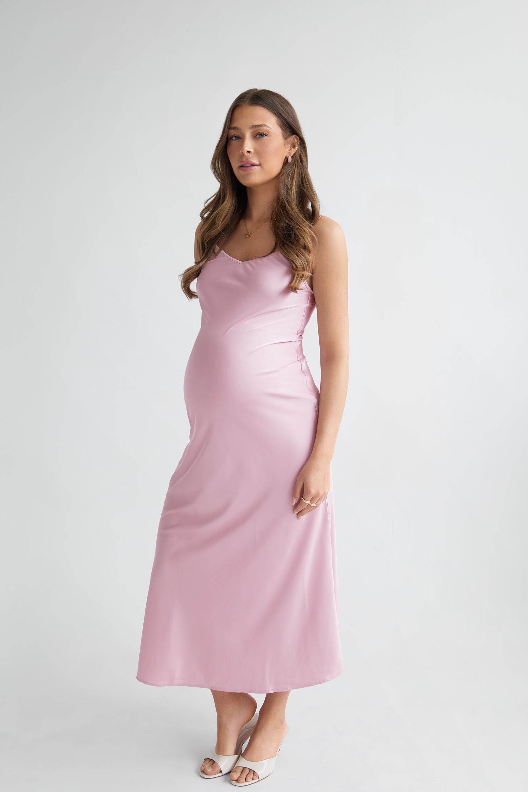 THE “EVERYTHING” SLIP DRESS / BLUSH