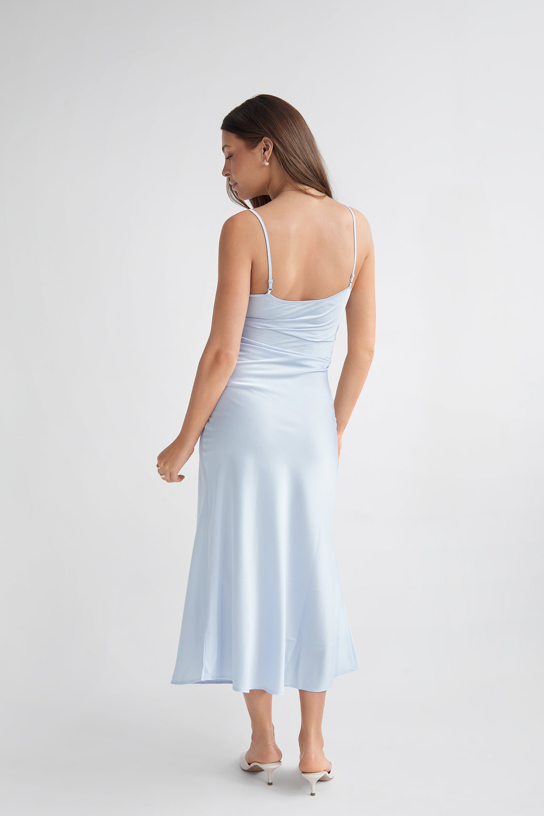 THE “EVERYTHING” SLIP DRESS / PALE BLUE