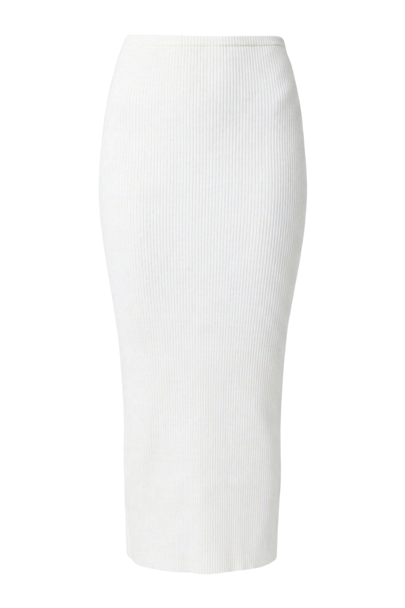 THE LUXE KNIT MIDI SKIRT / BONE