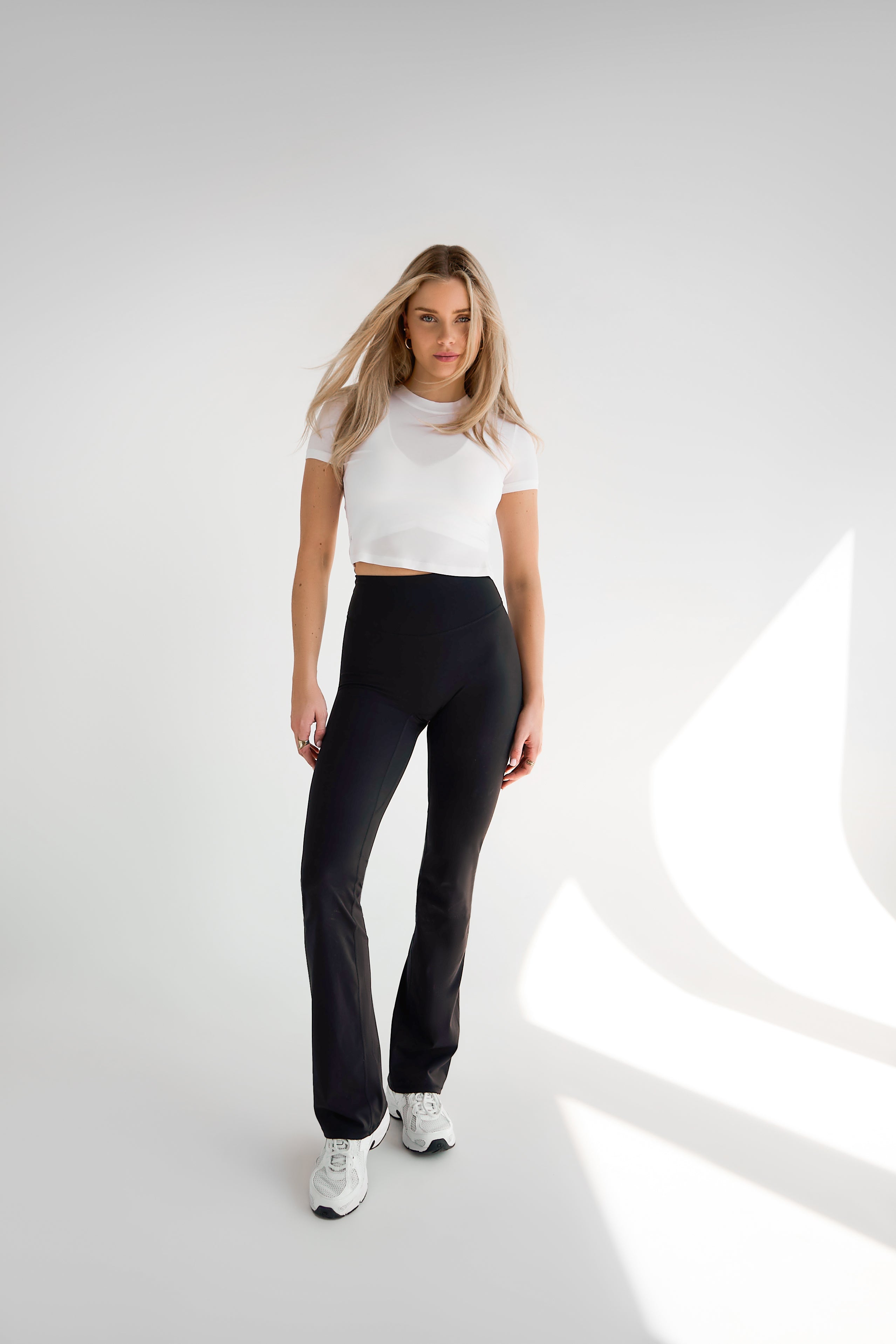 THE TENCEL™  T-SHIRT CROP / WHITE