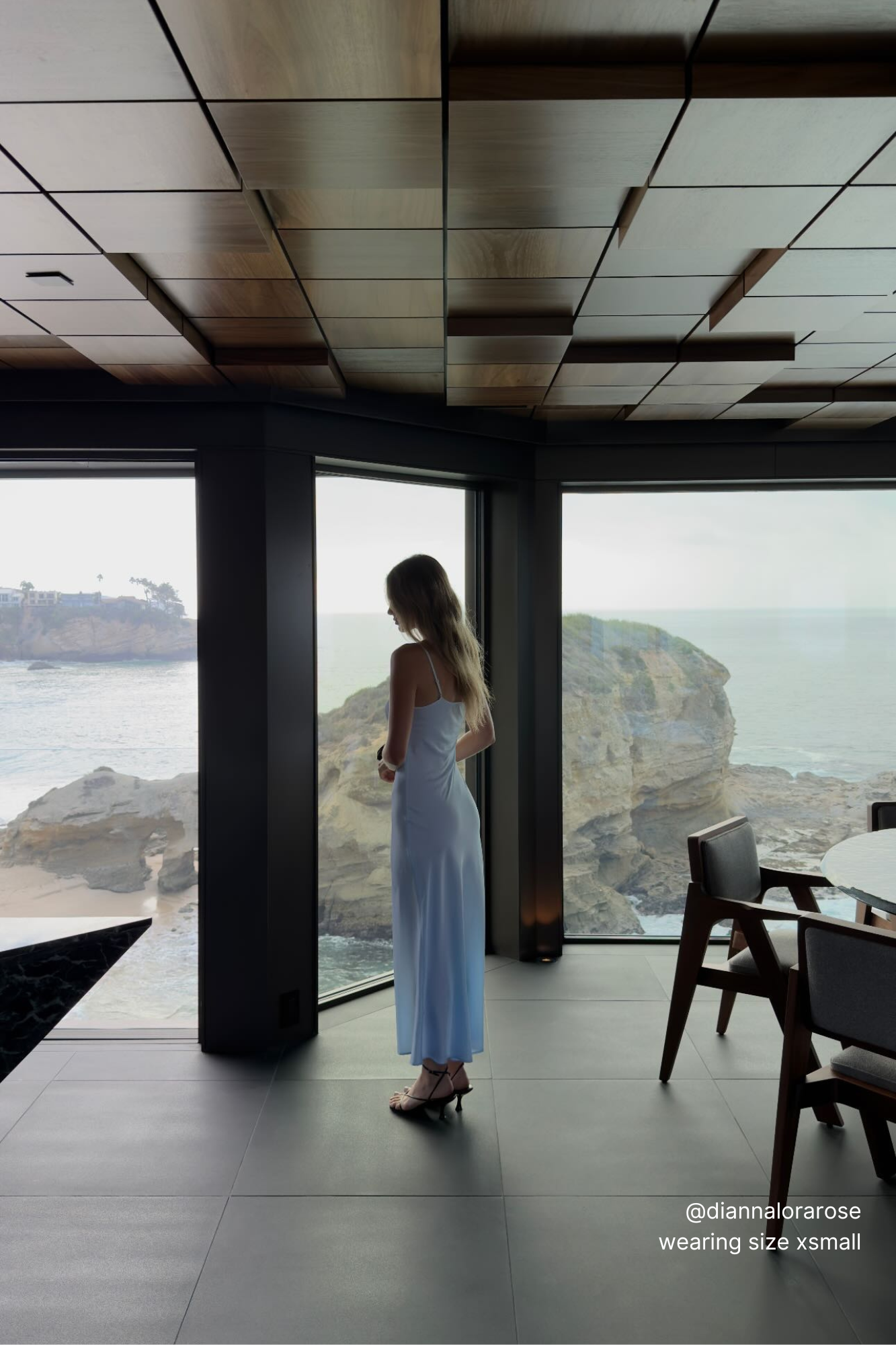 THE “EVERYTHING” SLIP DRESS / PALE BLUE